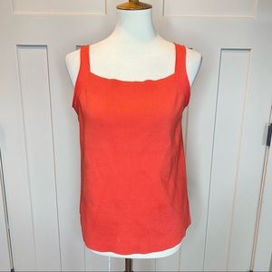 Women's Coral Square-Neck Camisole